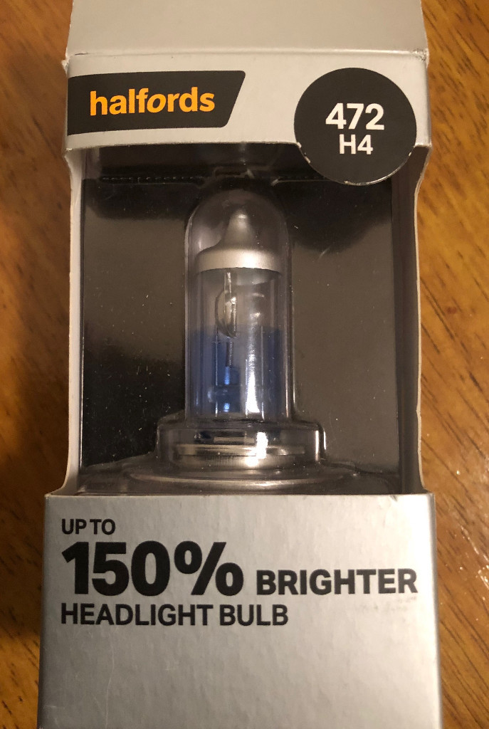 rear number plate light bulb halfords